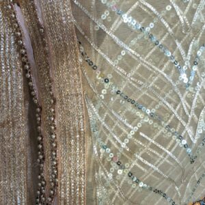 Dulhan golden net gotapatti dupatta