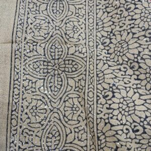 Chadar with silver zarkaan