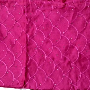 chanderi diamond dupatta magenta colour