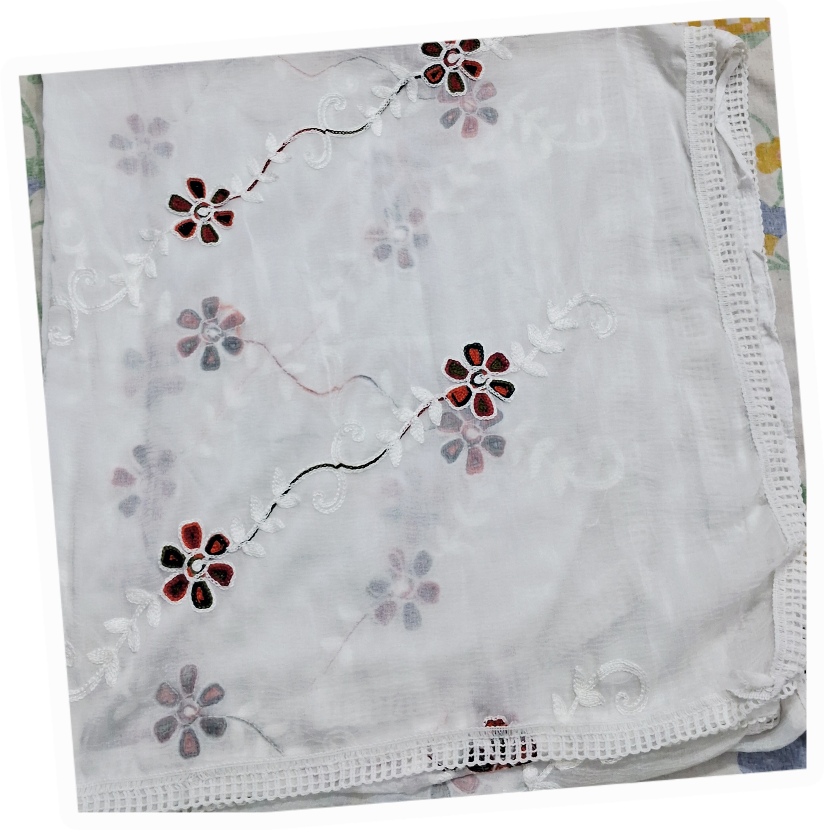 Chiffon Embroidery Dupatta