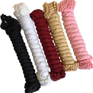 TANKISH FASHIONS 2.25 Meters Solid Chiffon Dupatta/Chunni/Scarf-Pack of 5/Black/White/Orange/Beige/Pink/Mustard/Yellow/Red/Maroon/Navy/Green/Tiranga/Tricolor